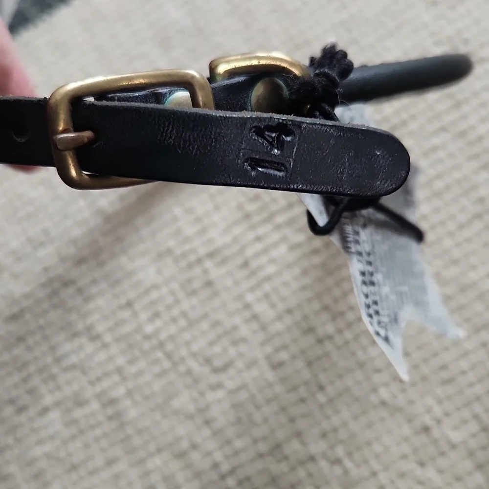 Lot Of Leather Dog Collars -